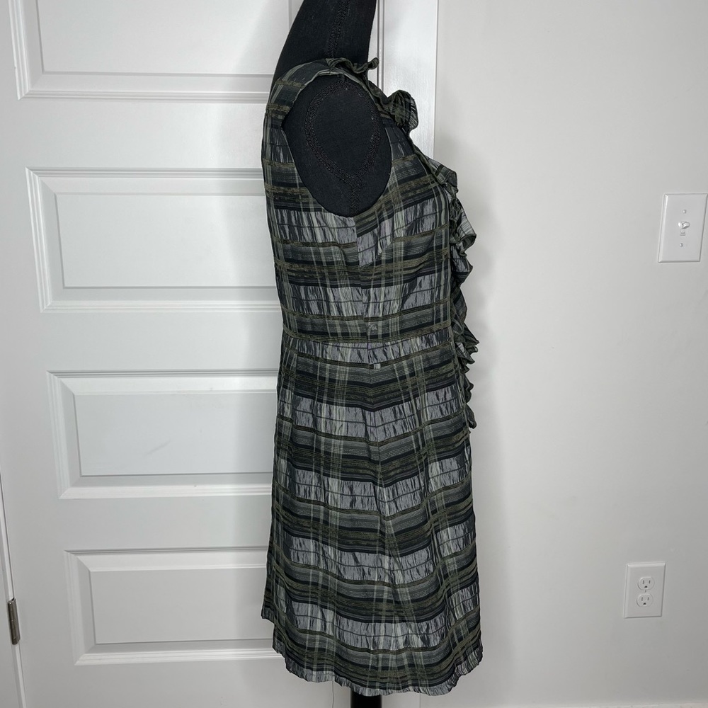 C. Luce Plaid Ruffle Dress - Picture 5 of 9